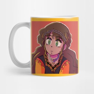 vaporwave aesthetic anime girl Mug